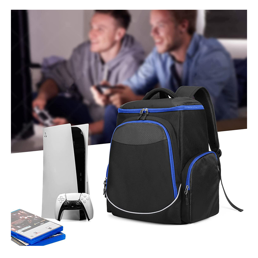 Gaming Console Backpack Compatible with PS5/PS4/PS4 PRO/PS4 Slim/xBox One/xBox One X/xBox One S
