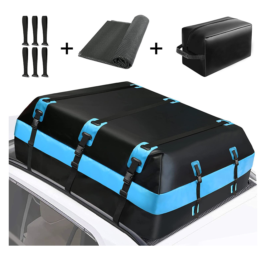 Waterproof Weekend Family Vacation Roof Bag Large Capacity Durable Rooftop Cargo Bag