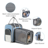Portable Cat Backpack Tavel and Hiking Cat Carrier Bags Pet Bag with Breathable Mesh Window