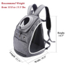Large Portable Pet Shoulder Bag Collapsible Durable Dog Supply Backpack