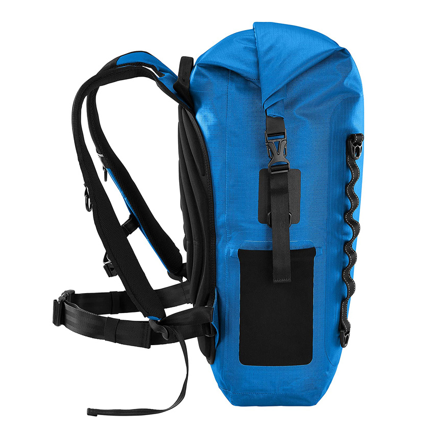 PRO Waterproof Floating Backpack with Exterior Airtight Zippered Pocket Durable Dry Bag