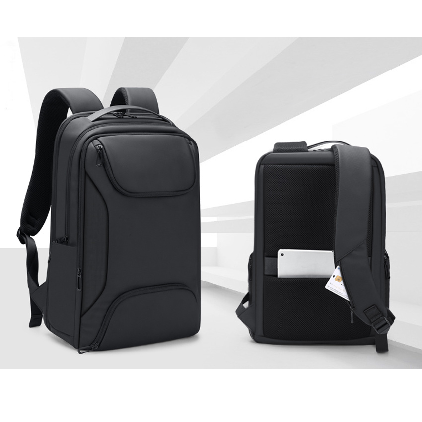 Functional Weekend Travel Work College Laptop Backpack Men Casual Computer Bag