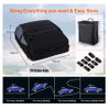 Car Roof Bag Rooftop Cargo Carrier Cross Country Trip Storage Carrying Bag Soft-Shell Carriers