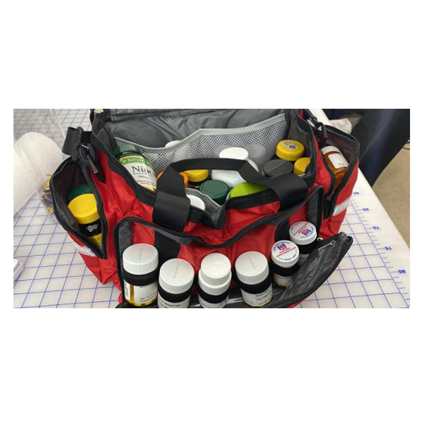 First Aid Trauma Jump Bag First Responder Nurse Medical Medic Duffel Carry Bag