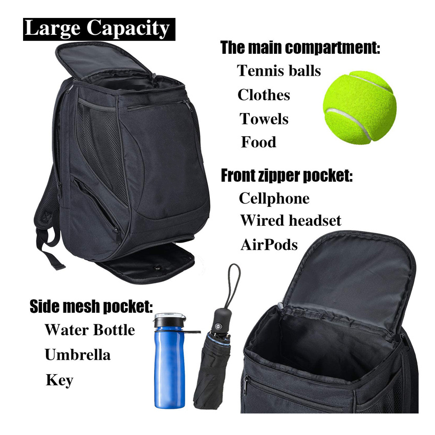Wholesale Racket Bag Tennis Equipment Bag Fashion Gym Bag