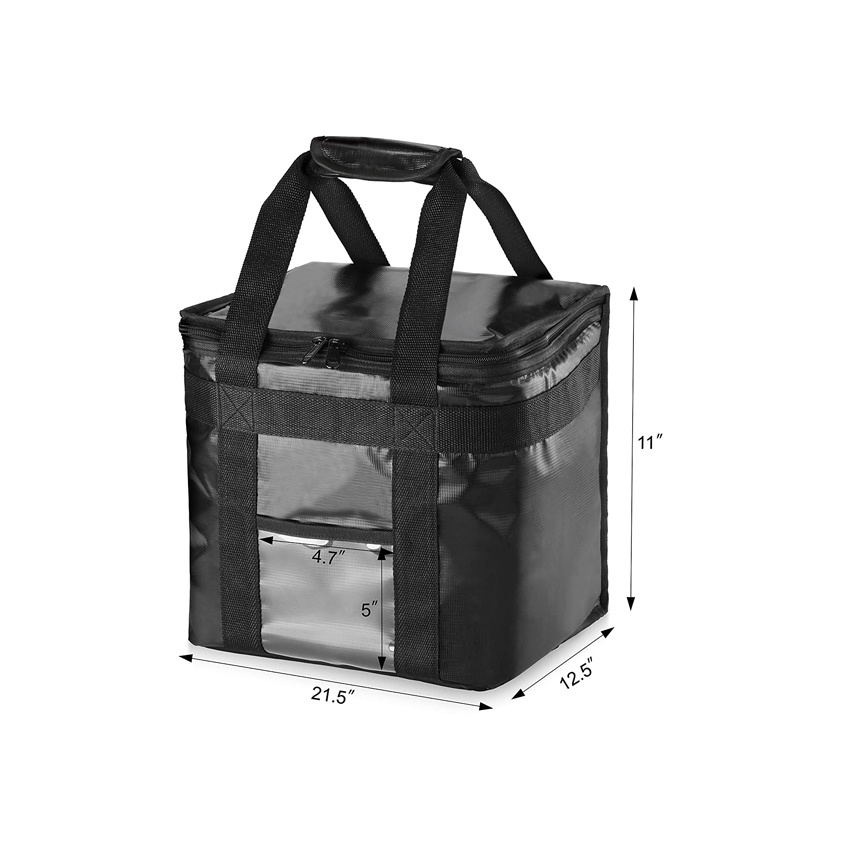 Quality Insulated Food Delivery Bag Wholesale Lunch Cooler Bag Bottle Bag