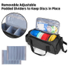 Waterproof PU Disc Golf Bag Frisbee Golf Bag with Cooler Bag for Drinks