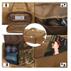 Durable Wheeled Luggage Bag Heavy Duty Duffel Bag for Camping Hiking Running Trekking