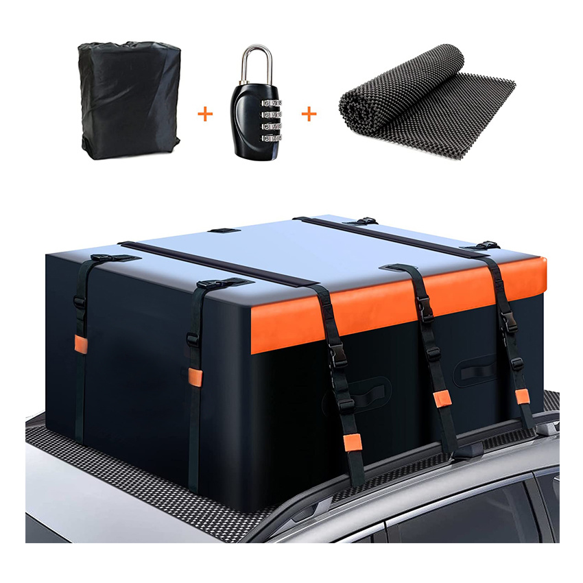 Large Capacity Rooftop Cargo Carrier Waterproof Car Top Carrier Bag Fits All Vehicle