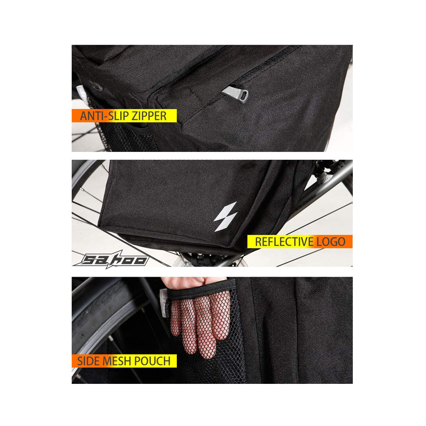 Large Capacity Bike Panniers Bike Rack Pannier Bag Bicycle Bag Carrier Trunk Bag
