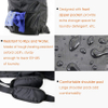 Extra Large Heavy Duty Duffel Bag with Adjustable Shoulder Strap and Pocket for Dorm Travel Waterproof Laundry Bag
