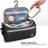 Toiletry Organizer Wash Bag Hanging Shaving Kit Travel for Bathroom Shower Water-Resistant Toiletry Bag