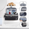 Toiletry Organizer Wash Bag Hanging Shaving Kit Travel for Bathroom Shower Water-Resistant Toiletry Bag