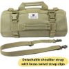 Shoulder Strap Bag Tool Bag Organizer Heavy Duty Large Zippered Pouches & Label Holders Motorcycle Tool Roll Bags