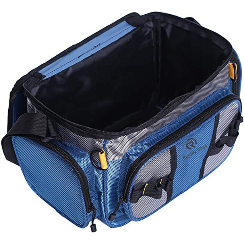 Small Fishing Tackle Storage Bag Fishing Gear Bags Portable Fishing Organizer Shoulder Satchel Fishing Fish Bag