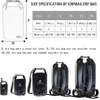 Dry Bag Waterproof Floating, PVC Waterproof Bag Roll Top, 15L Dry Bag Kayak Storage for Kayaking, Boating, Rafting, Swimming, Hiking, Camping, Travel, Beach Bag