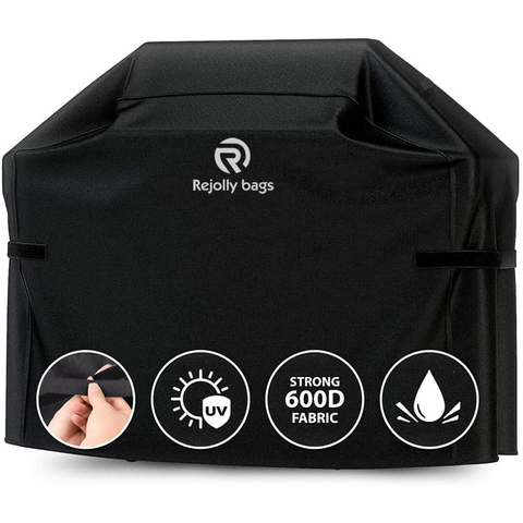 Premium BBQ Grill Cover, Heavy-Duty Gas Grill Cover for Weber Spirit, Weber Genesis, Char Broil etc. Rip-Proof & Waterproof Grill Cover