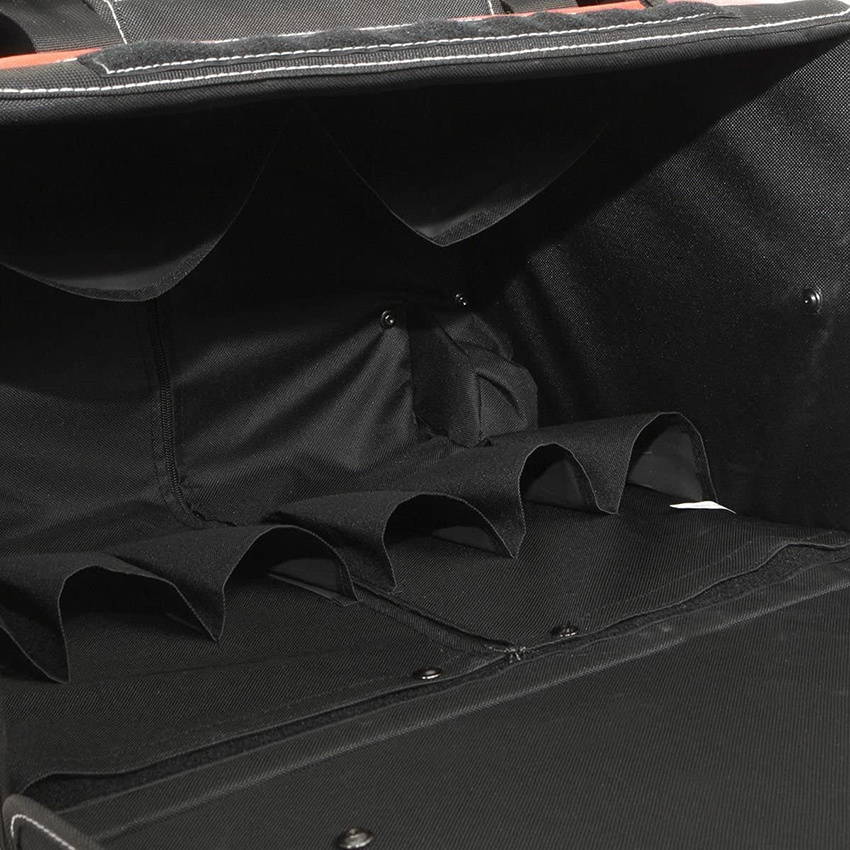 Rolling Tool Bag with Wheels Organizer Telescoping Handle 18" Wide Storage Organizer Bag Tool Bag