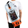 Waterproof Floating Dry Backpack with Waterproof Phone Case for Water Sports - Fishing, Boating, Kayaking, Surfing, Rafting Bag
