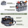 900d Heavy Duty Garden Storage Bag with Organizer and Pockets & Handlelong Adjustable Shoulder Strap Tool Bag