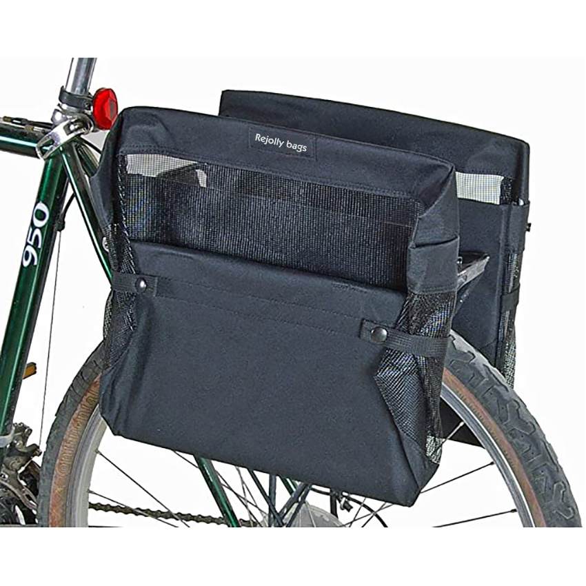 Bicycle Grocery Pannier Cycling Rack Basket Bike Rear Bag Rear Accessories