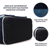 River Saltwater Resistant Fishing Tackle Bag, Heavy-Duty Tackle Box Organizer, Waterproof Non-Slip Bottom Fishing Rod Bags