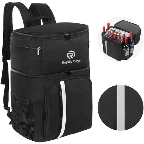 Backpack Cooler, 30L, Lunch Backpack for Men Women, Insulated Dry Backpack