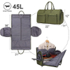 Convertible Garment Bags for Travel Waterproof Carry on Duffel Bag