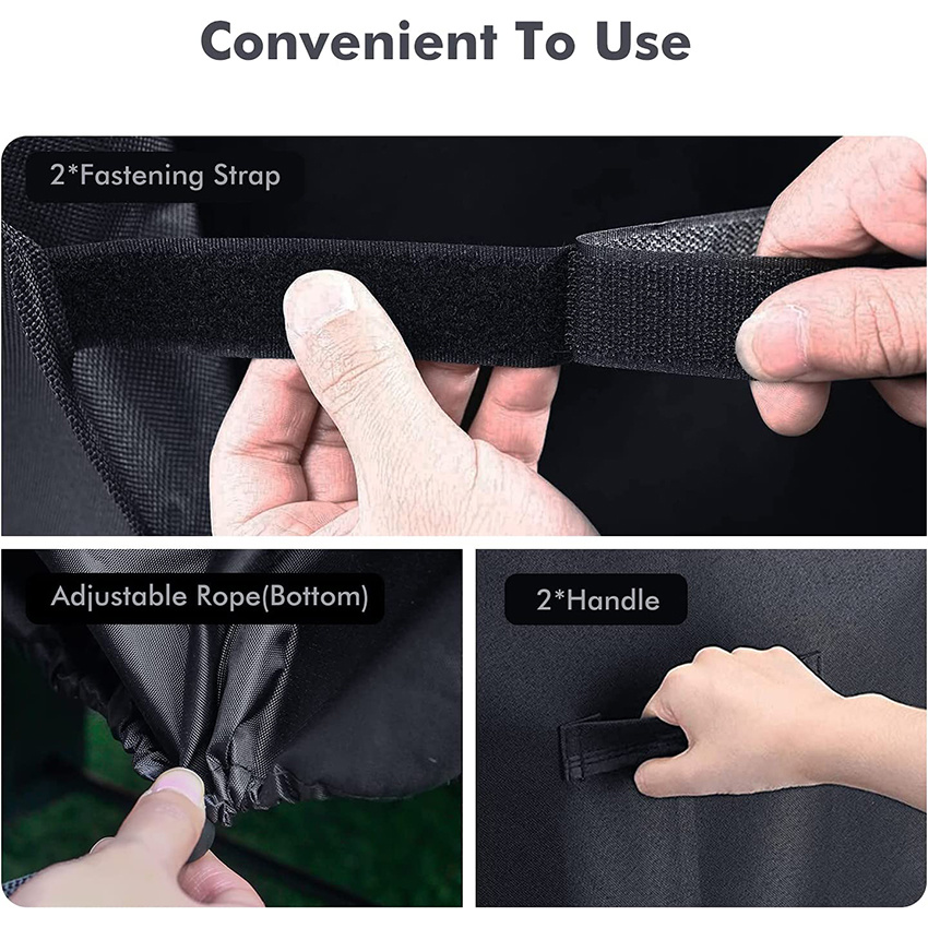 52 Inch BBQ Grill Cover 600d Heavy Duty Waterproof Easy Clean & Foldable Grill Cover