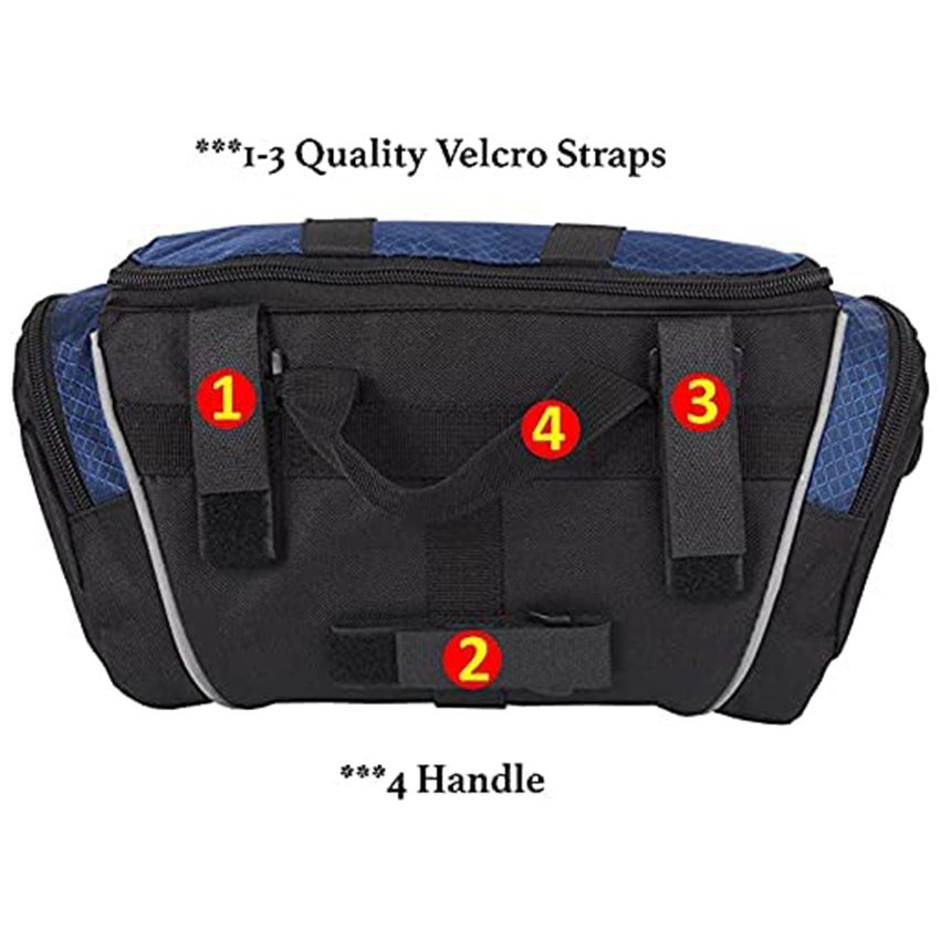 Big Capacity Bike Front Handlebar Bag Bicycle Basket Cycling Accessories Pack