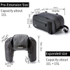 Storage Pannier Saddle 26L Multifuction Rear Bike Cargo Rack Bags with Reflective Strips Waterproof Travel Accessories Expandable Luggage Bike Trunk Bag