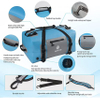 Waterproof Duffel Bag, Large Capacity, Adjustable Thickened Straps and Handles, Zip Closure, Air Valve Keeps Equipment Safe, Perfect for Boating Rafting Bag