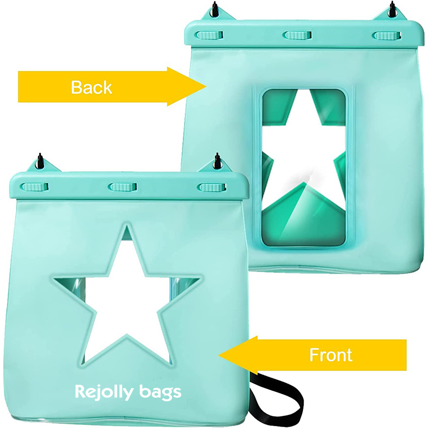 Double Sided Perspective Waterproof Storage with Adjustable Strap Dry Bag with Screen Touchable Inter Pocket