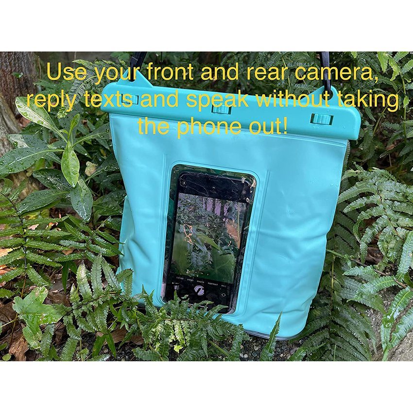 Double Sided Perspective Waterproof Storage with Adjustable Strap Dry Bag with Screen Touchable Inter Pocket