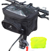 Bicycle Handlebar Bag Basic with Waterproof Rain Cover Strap Fixing