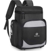 Backpack - Multi-Pocket Leakproof Spacious Lightweight Soft Cooler Bag Backpack Cooler for Men/Women to Work Beach Picnic Travel Bag