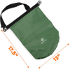 Waterproof Dry Bag IP 66 Lightweight Roll-Top Sack with Adjustable Straps, 10 L Bag