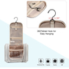 Hanging Toiletry Bag Water-Resistant Cosmetic Makeup Bag Travel Organizer for Shampoo, Full Sized Container Toiletry Bag
