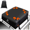 Rooftop Cargo Carrier 15 Cubic Feet Car Roof Bag Waterproof Roof Cargo Bag for All Cars (Side Rails/Cross Bars/with Rack) with Storage Bag