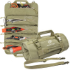 Shoulder Strap Tool Roll up Bag - 1000d Nylon Roll up Tool Bag Organizer - Heavy Duty Large Zippered Pouches & Label Holders Tool Roll Bags