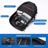 Large Capacity Design Waterproof USB Charging One Package for Dual Use Backpack