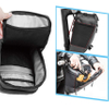 Waterproof Reflective Bicycle Front Bag, Shoulder Bag with Touchable Transparent Phone Pouch Bicycle Bag