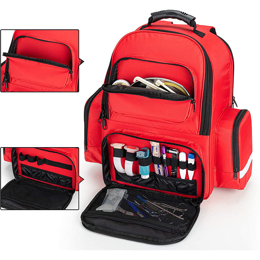 First Responder Bag Medical Emergency Kits Storage Backpack