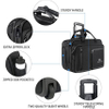 17.3 Inch Rolling Laptop Briefcase Women Men with Pockets for Travel, Work, School, Business Roller Bag
