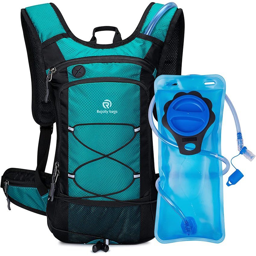 Insulated Hydration Backpack Pack with 2L BPA Free Bladder for Outdoor Running Hiking Cycling Camping Hydration Bag