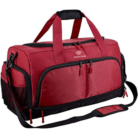 Ultimate Crowdsource Designed Gym Duffel with 10 Optimal Compartments Travel Bag