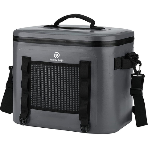 Portable Softsided Insulated Dry Cooler Backpack for Camping, Fishing and Beach Bag
