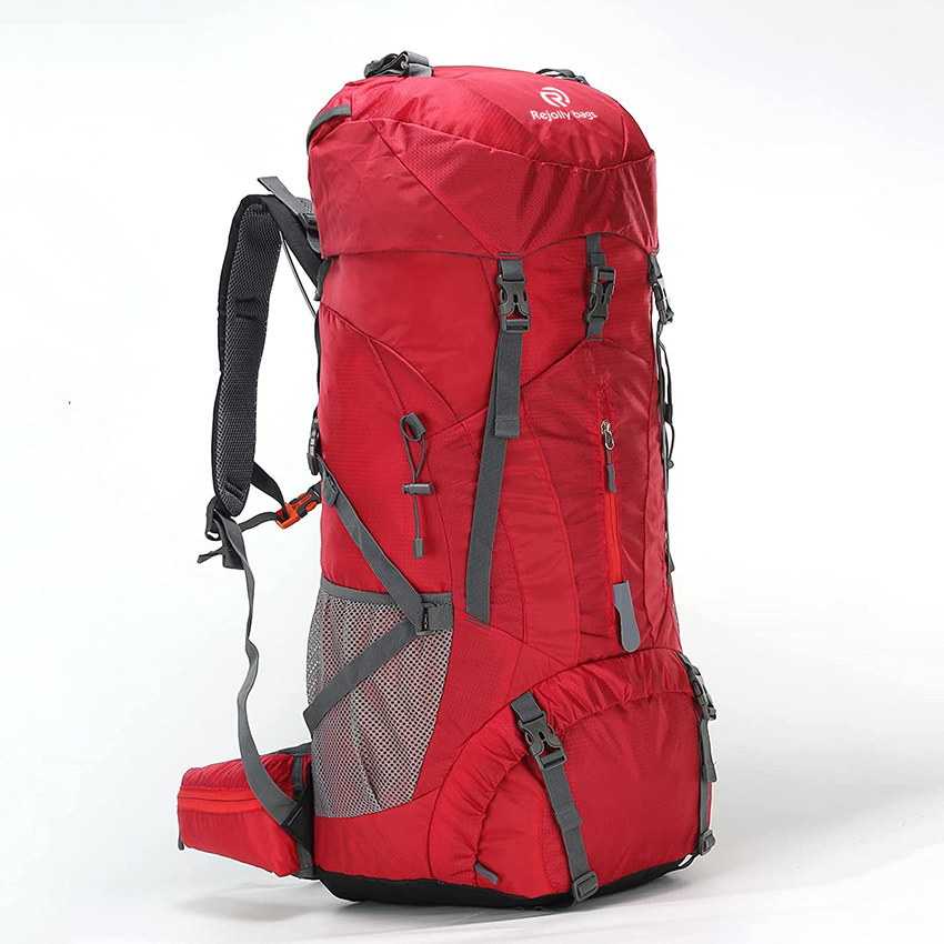 75L Hiking Backpack with Rain Cover Waterproof Camping Backpack Shoes Warehouse for Men Women Bag