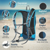 Hydration Pack for Running, Biking with Hydration Bladder 2L. Awesome Water Backpack for Hiking Great Running Hydration Bag