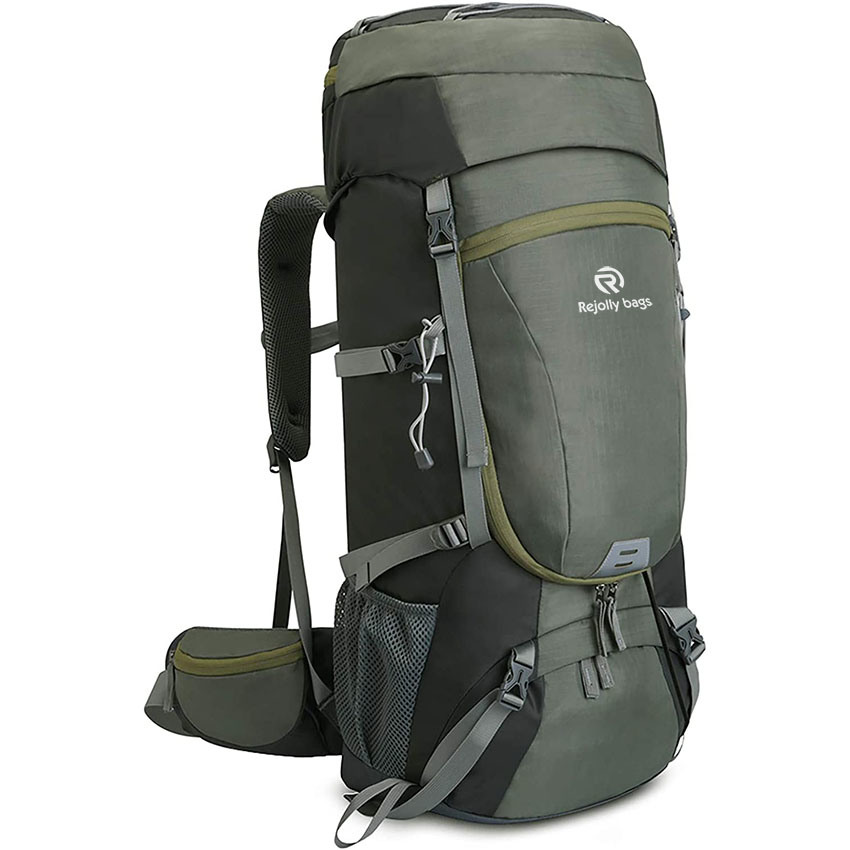 Outdoor Sport Travel Daypack Lightweight Hiking Backpack with Rain Cover for Climbing Camping Touring